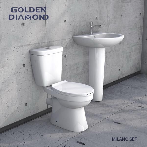 Golden Diamond White Set